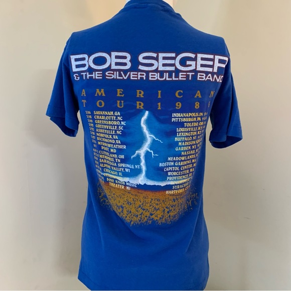 Bob Seger Tour Shirt 1986 men’s medium - Picture 4 of 6